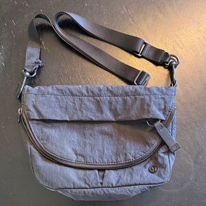 lululemon athletica All Night Festival Black Crossbody Bag
